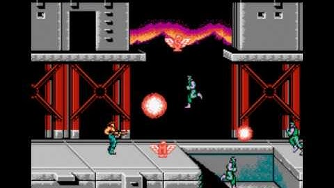 Super C Walkthrough -  Part 1: Fort Firestorm (Boss: Transport Helicopter)