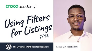 How to Use Elementor Filters for Listings | Crocoblock Academy