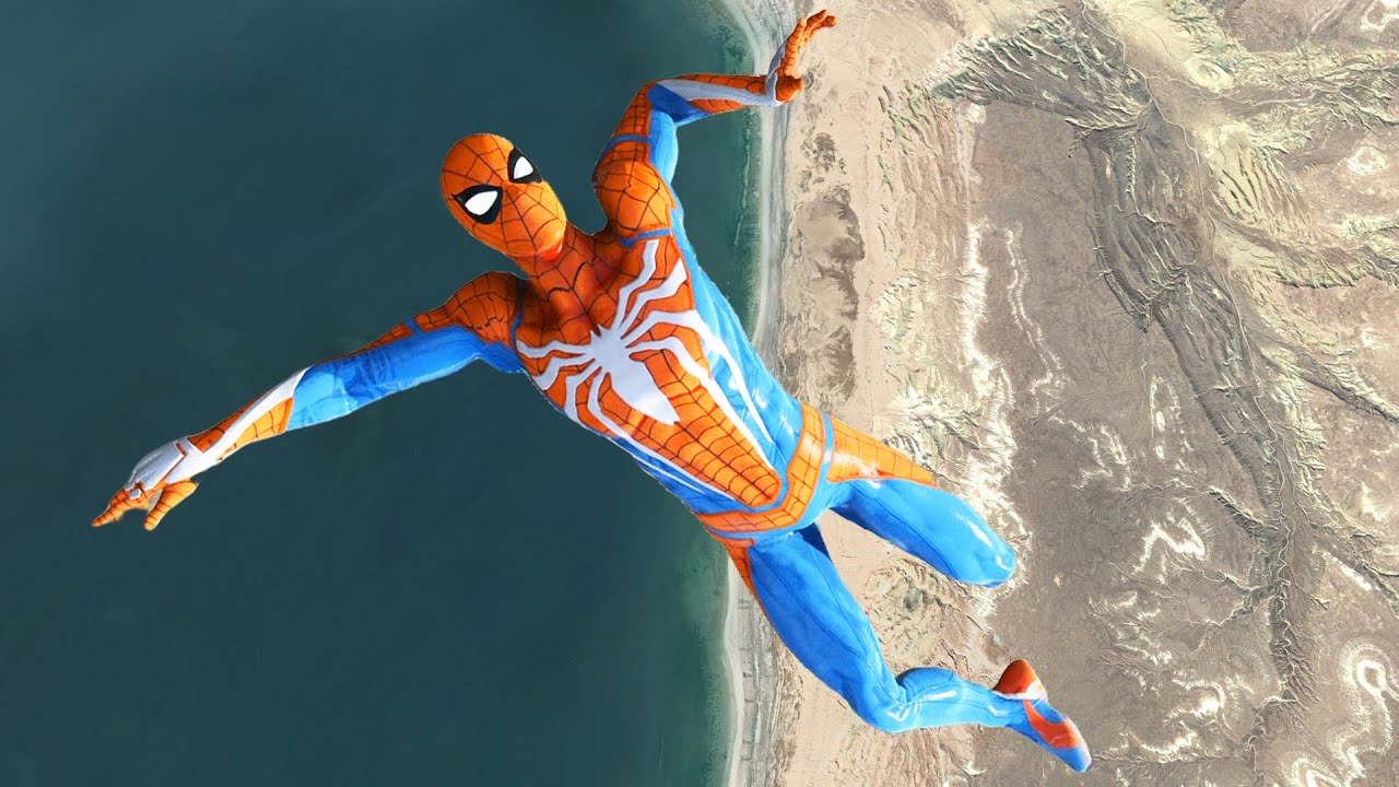 GTA 5 Epic Ragdolls | SpiderMan Funny Moments ( Euphoria physics/Jumps ...