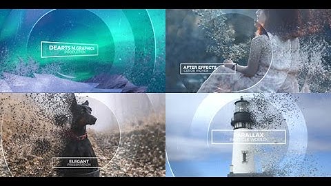 Parallax Particle World /// After Effects Template