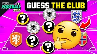 Guess the football club quiz decides my FC Mobile team!