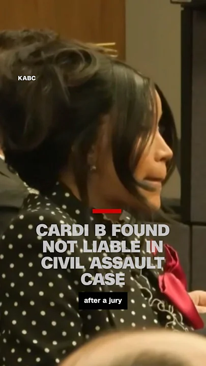 Cardi B found not liable in civil assault case