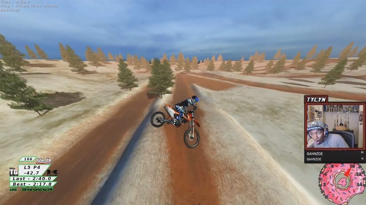 When a noob does his first whip - mx simulator
