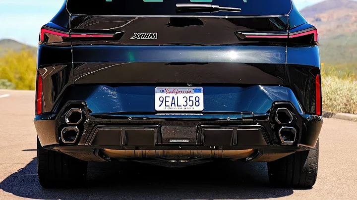 BMW XM - Exhaust Sound & Launch Control