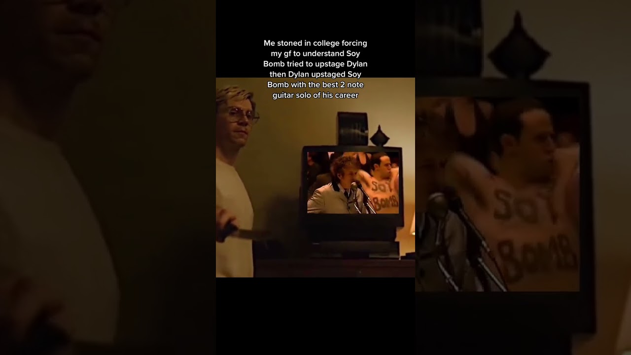 Dylan upstaged Soy Bomb