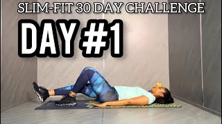 Day Slim-Fit 30Day Workout Challenge- No Equipments