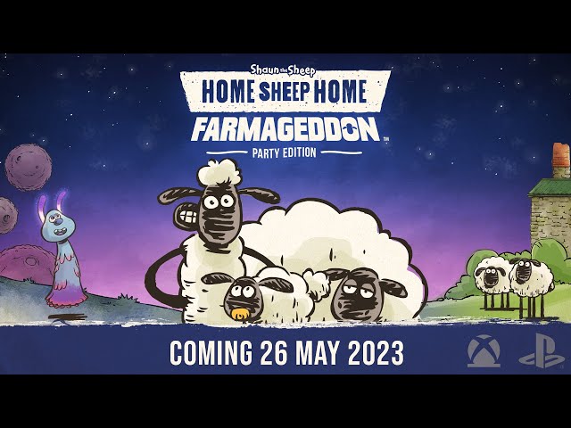 Home Sheep Home: Farmageddon Party Edition launches on Xbox One, Xbox Series X|S, PS 4&5 today!