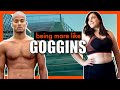 Trying to be a little bit more like DAVID GOGGINS for a week || 100lb Weight Loss Journey