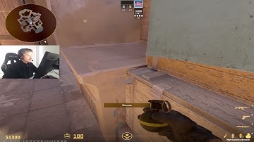 How To HE Nade Mid House Smoke - CT Side - CS2 Anubis