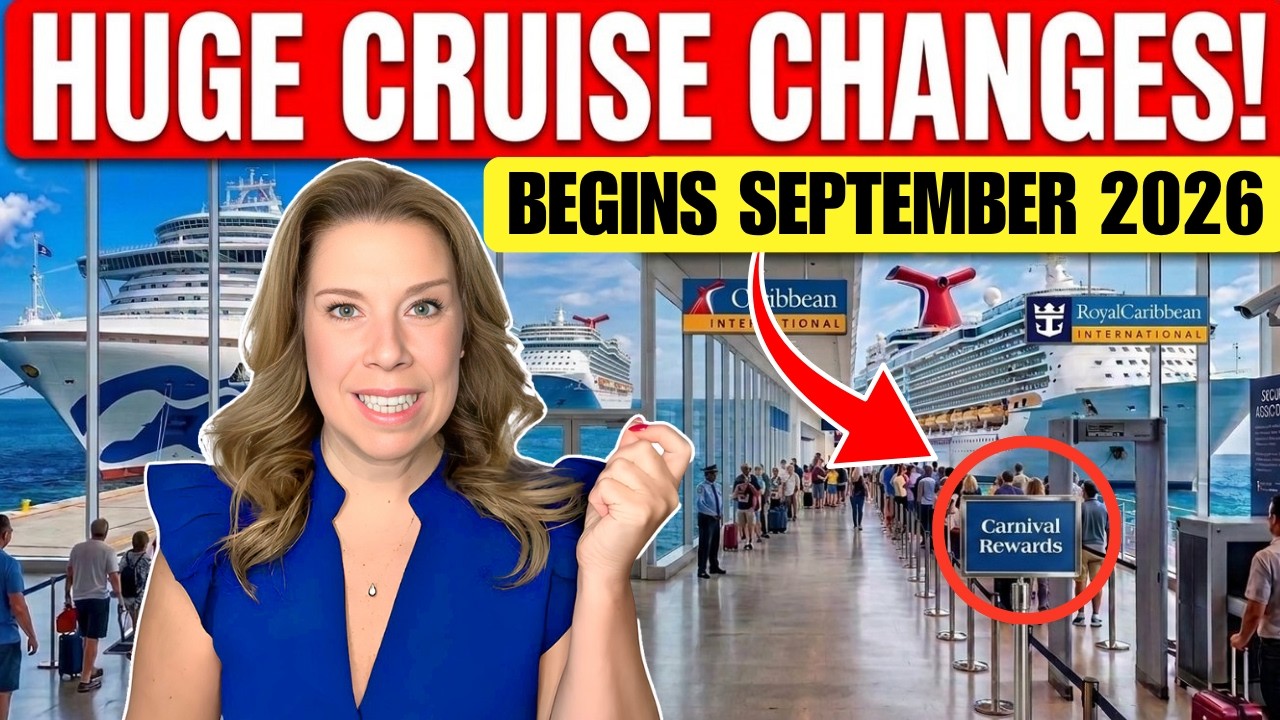 CRUISE NEWS: 9 Big Changes, Updates & New Rules Impacting Passengers Right Now (September 2026)