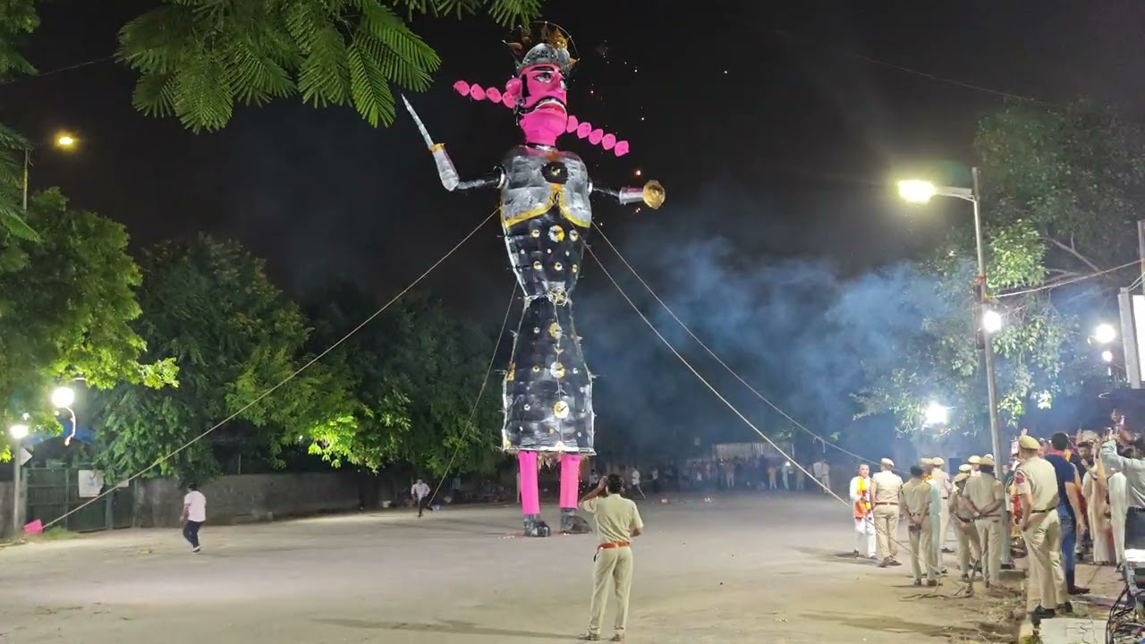 RAVAN DAHAN AT RAMLILA MAIDAN  DELHI 2024