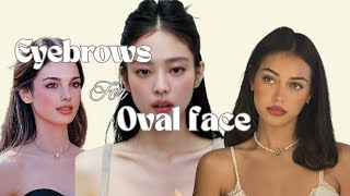 “Best Eyebrow Shape for Oval Faces – You’re Doing It Wrong!”