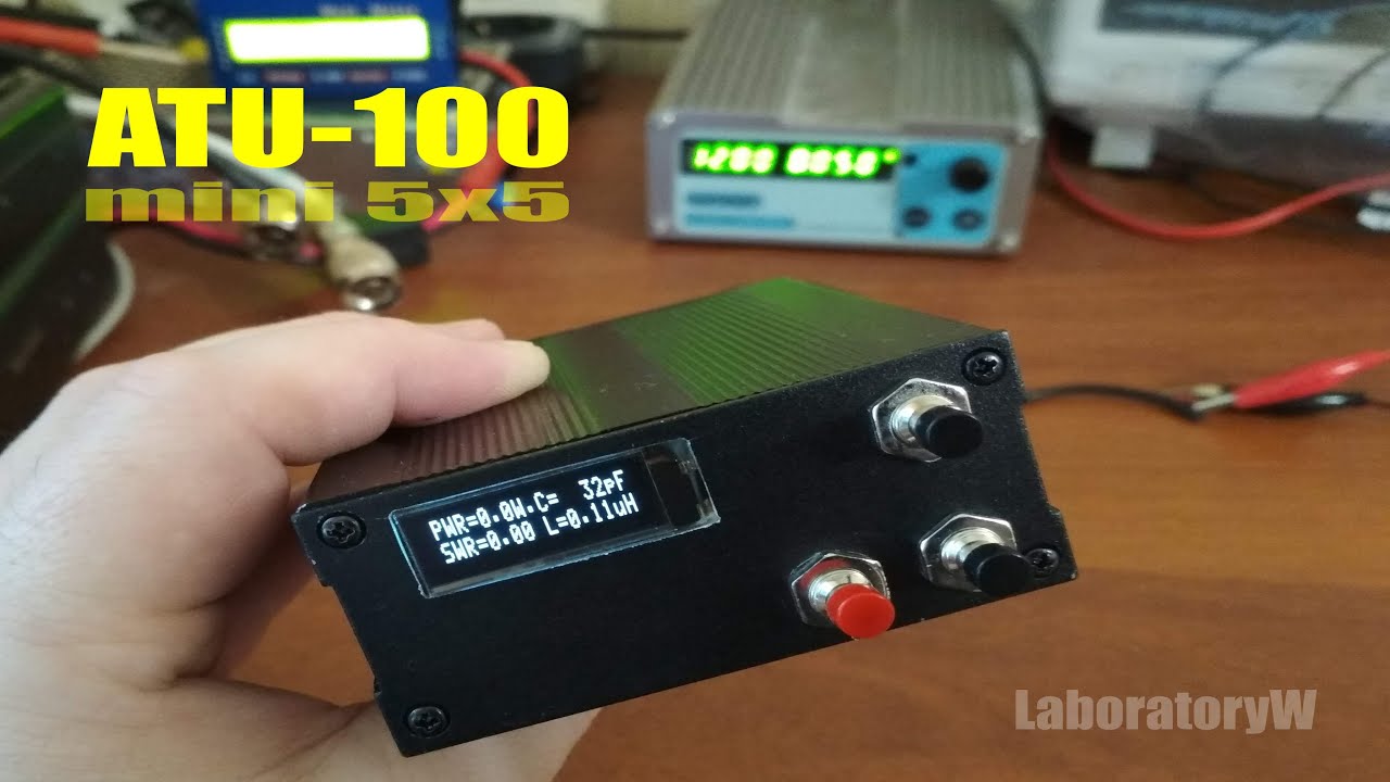 Автотюнер ATU-100 mini 5x5 N7DDC - YouTube