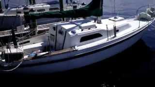 MY LIVEABOARD SAILBOAT ITS A 26 FOOT PEARSON YACHT