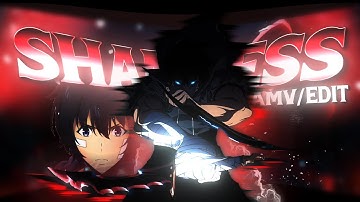 SHAMELESS - SOLO LEVELING[AMV/EDIT]