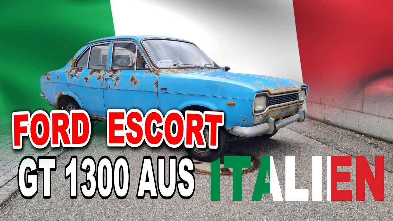 Eine Rallyelegende aus Italien -  Ford Escort 1300 GT Mk1 Hundeknochen