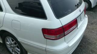 Видео-Тест Автомобиля Toyota Mark Ii Wagon Qualis Белый, 5S-Fe, 2000Г., Sxv25-0011629