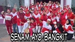 Senam Ayo Bangkit pemanasan \u0026 inti