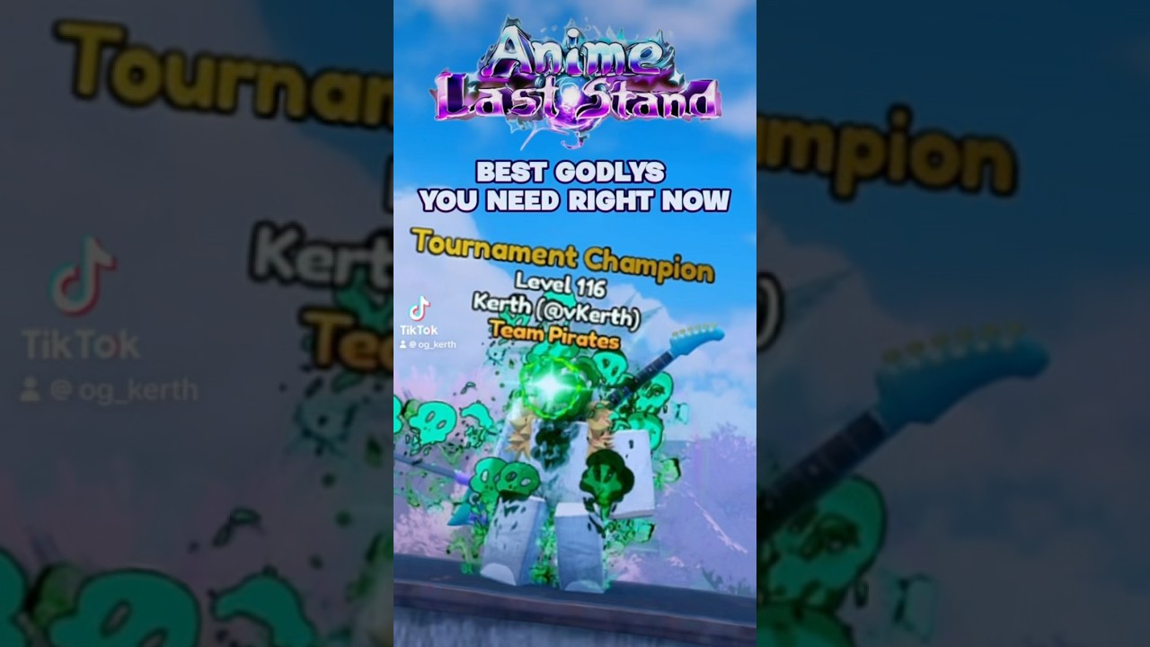 THESE GODLYS ARE BROKEN🤯 | Anime Last Stand 