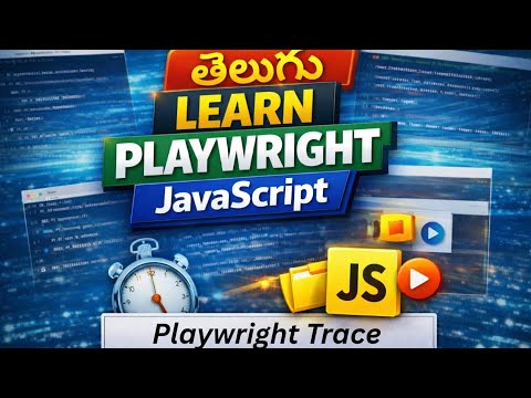 Overview on Playwright Trace | Playwright JavaScript Telugu - YouTube