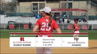 Softball vs. william paterson | 3.30.19