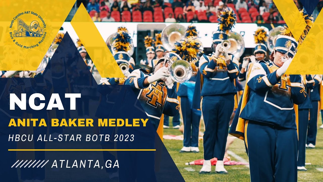 NCAT Anita Baker Medley HBCU ALLSTAR BOTB 2023 YouTube