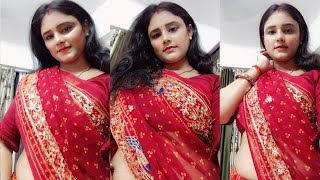 How To D A Saree Perfect ,,, Step By Step Saree Tutorial