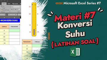 Konversi Suhu Di Microsoft Excel (+ File Latihan)