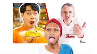 reacting to THIS ITALIAN CHEF CHALLENGE UNCLE ROGER (Vincenzo's Plate) (it's the call out for me) 😲☎