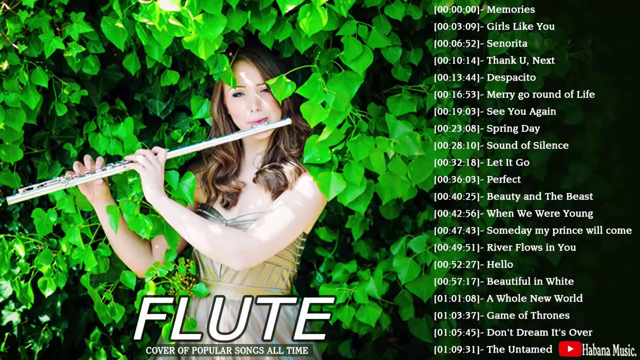 Best Instrumental Music Flute Cover 2020 - Top Flute Covers Popular Songs 2020