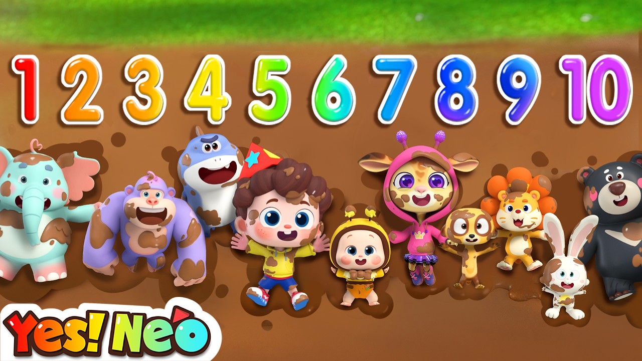 🔴LIVE | Ten in the Bed (Camping Version) | Fun in the Mud | Nursery Rhymes & Kids Songs | Yes! Neo