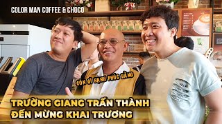 Đến Color Man Coffee&Choco nếu bối rối cứ chọn món của Trường Giang Trấn Thành là ngon nhanh nhất