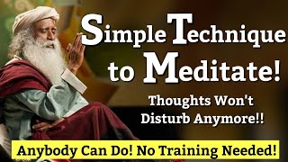 If You Are SMART You Can&#39;t MEDITATE| How to Meditate with Overactive Mind &amp; Uncontrolled Thoughts|