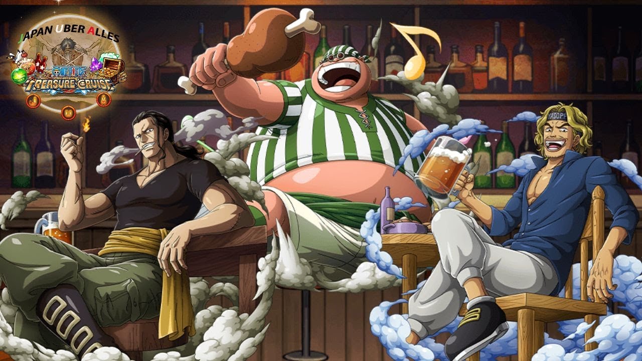 トレクル ベン ベックマン ラッキー ルウ ヤソップ New Shanks Pirates Fn Characters Animation And Ability Youtube