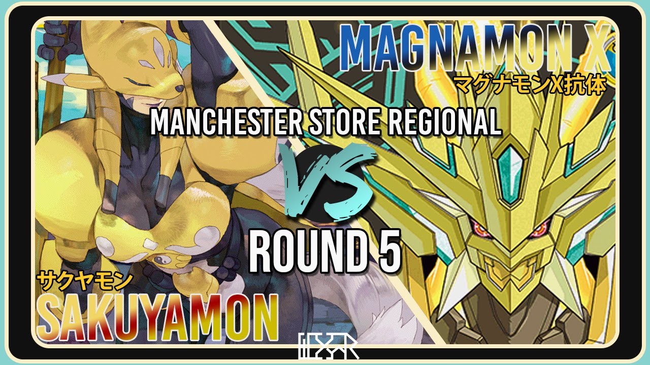 Sakuyamon vs Magnamon X [BT21 Fanboy3 Manchester Store Regional 2025] Round 5