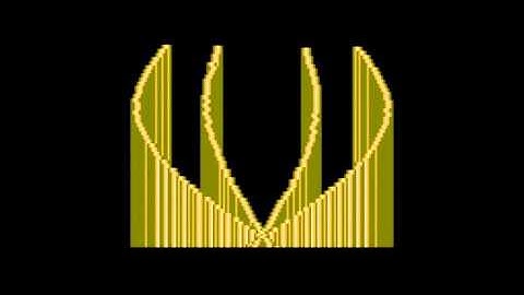 Kefrens bars demo part (Commodore Plus/4 demo)