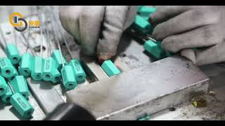 High security container hexagon cable seal