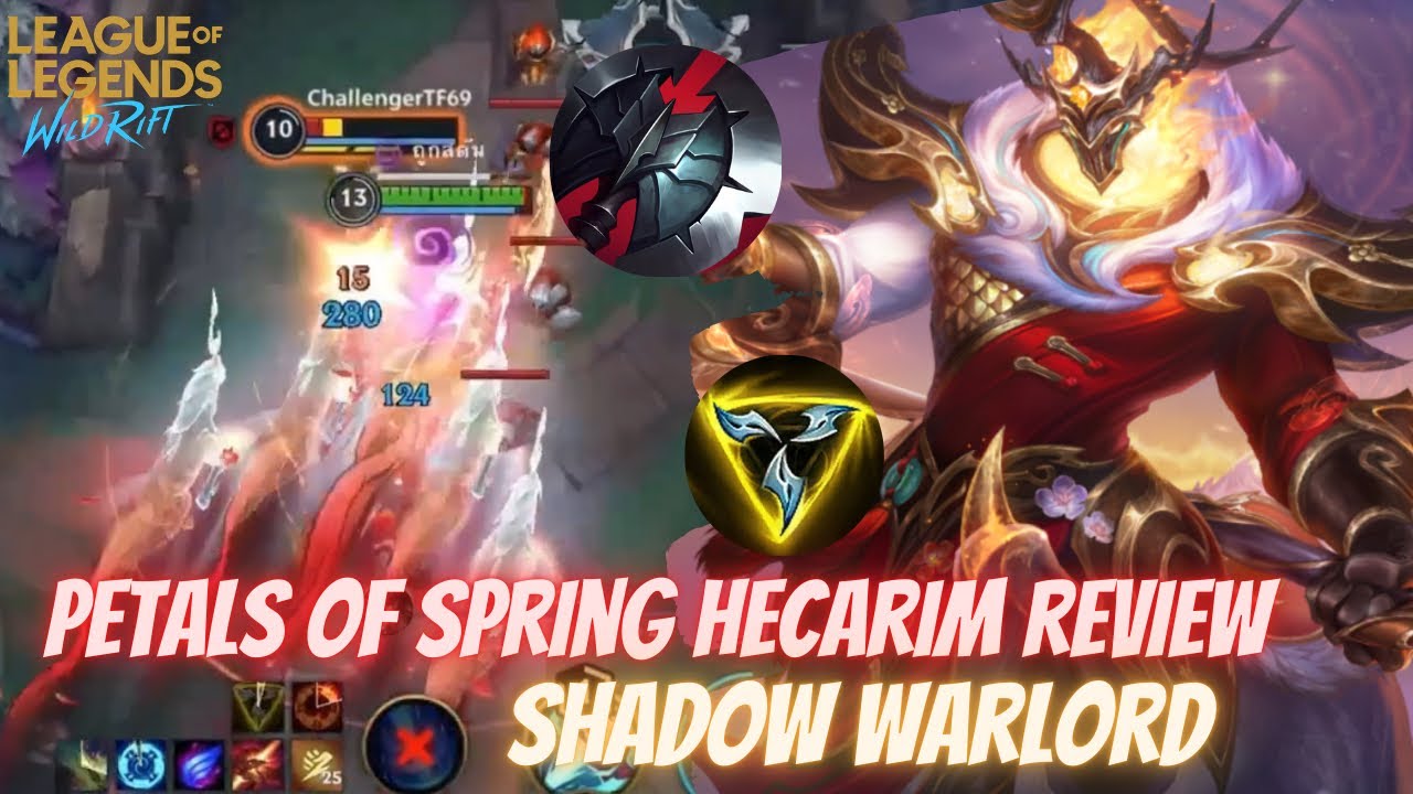 Petals of Spring Hecarim | 14 Kills ไม่มีใครหยุดได้ WILDRIFT.