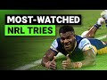 Most-watched tries in the 2021 NRL season