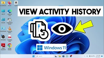 How to View Activity History in Windows 11