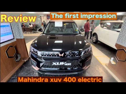 Mahendra xuv 400 EV battery car - YouTube