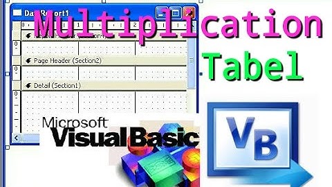 create multiplication table in visual basic || visual basic tutorial