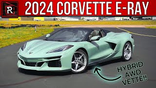 The 2024 Chevrolet Corvette ERay Is A Lust Worthy AllWeather Hybrid American Supercar