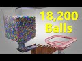 18200 colorful balls marble run loop animation v11