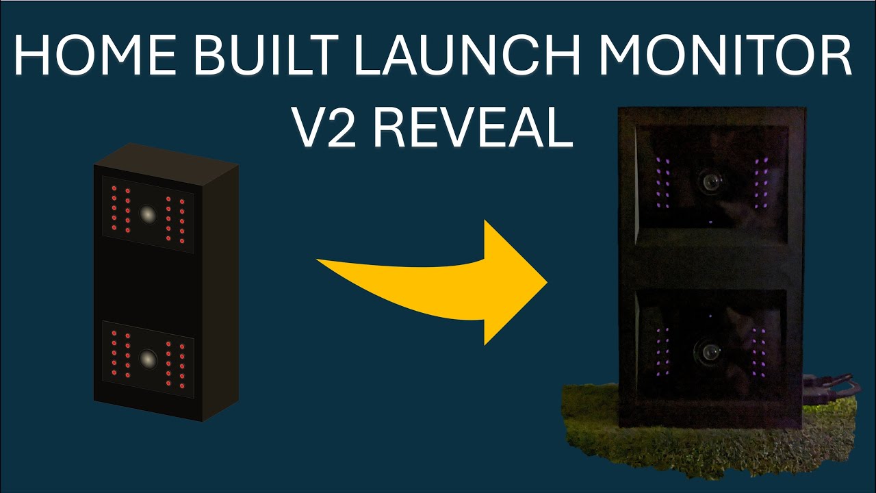 Home Build Launch Monitor - V2 Reveal!