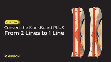 How To Convert the GIBBON SlackBoard PLUS from 2 Line to 1 Line