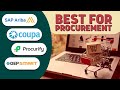 Which is the Best Procurement Software? (SAP Ariba, GEP Smart, Procurify, Coupa)