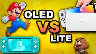 Nintendo Switch Lite VS Switch OLED cual escoger en 2022 ?