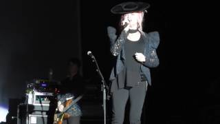 Cyndi Lauper discusses Orlando tragedy (St. Augustine, FL  June 12, 2016)