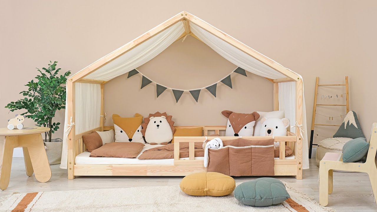 Copripiumino Culla Anti Allergico Set Copripiumino Per Culla 2 Pezzi - 80x70 Cm, 100% Cotone, Incluso Copripiumino E Federa, Modello 22, Made In UE Biancheria Letto Bambini Ipoallergenica